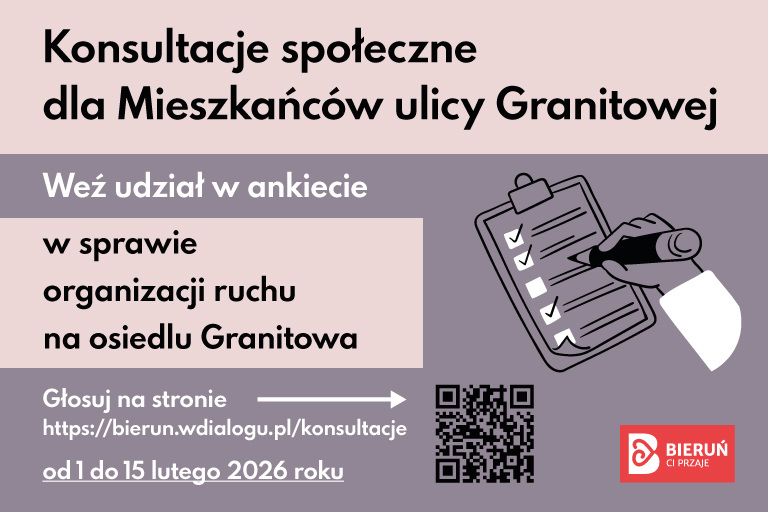 Weź udział w ankiecie! Organizacja ruchu na Granitowej (slajd 1)